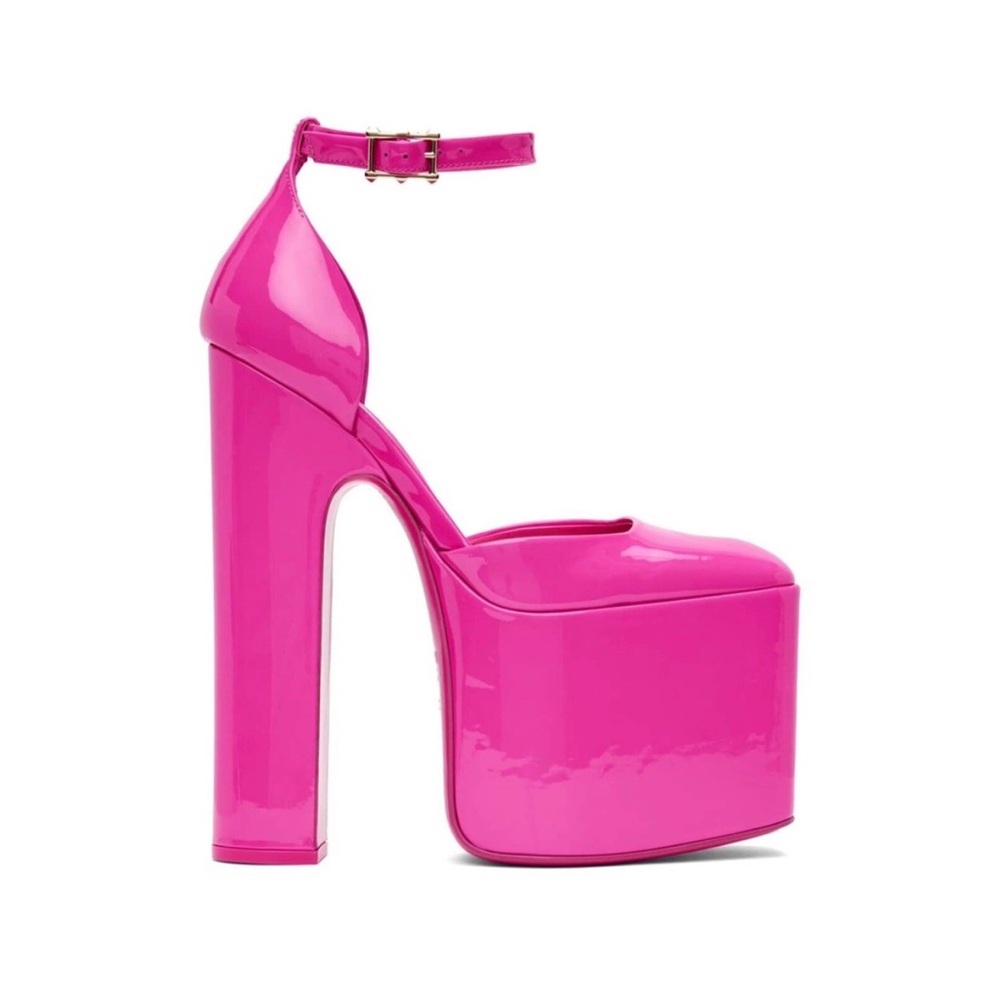 Valentino Garavani Pink Discobox Heels Platform 38